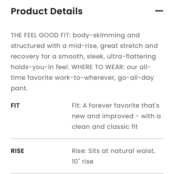 Loft Riviera slim fit trousers. Size 4 - Picture 3 of 4